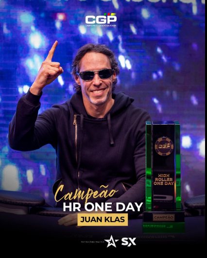 Arte oficial: Juan Klas, campeão do HR One Day